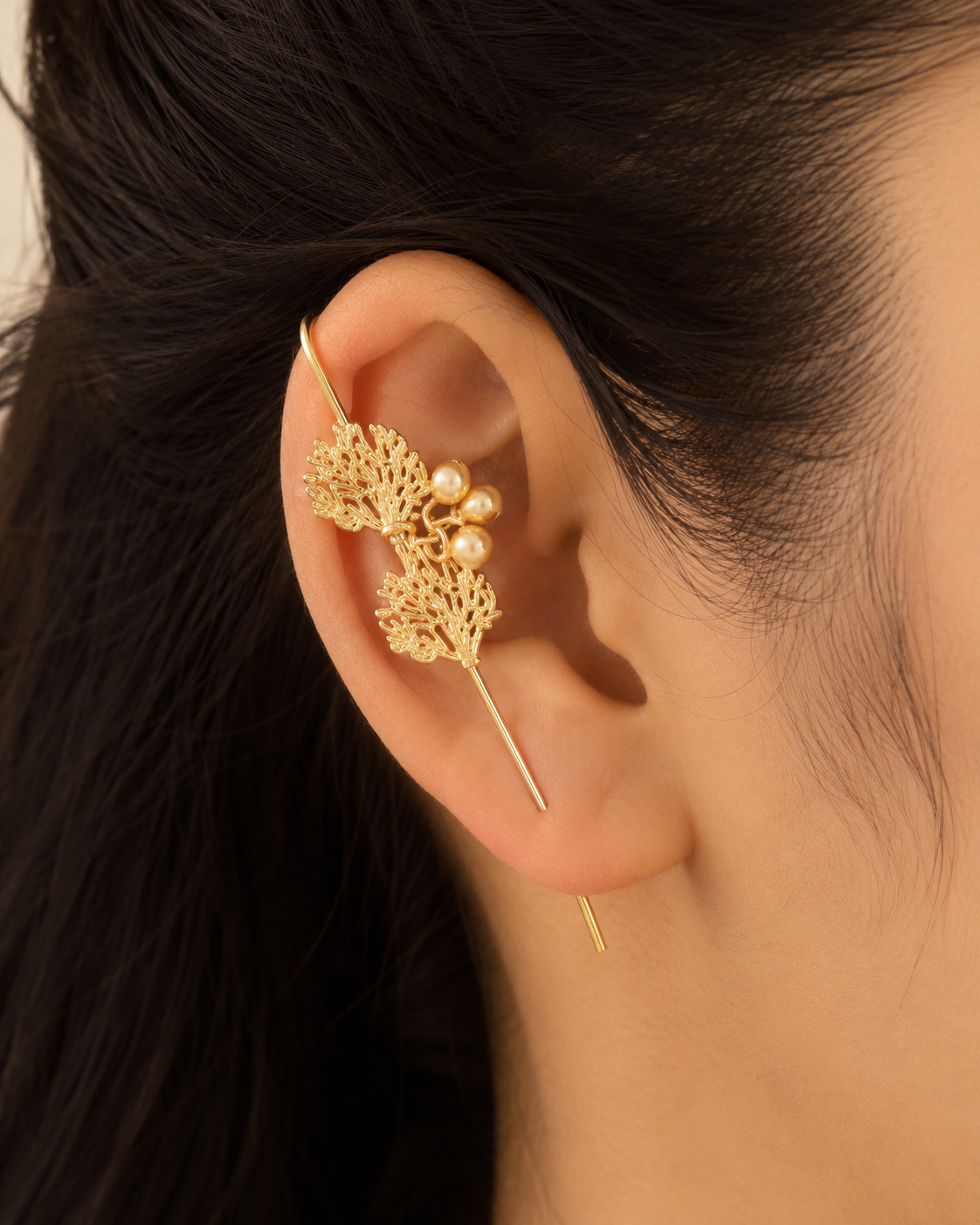 Duo Tree Ear cuffs