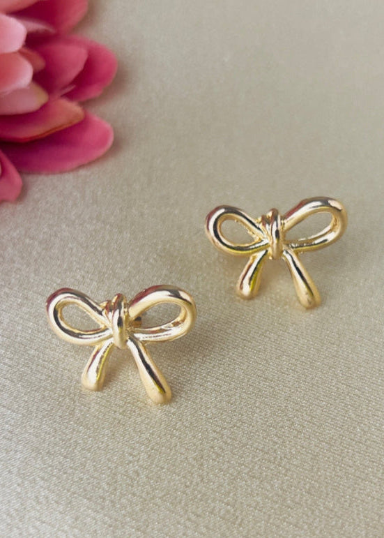 Bow Stud Earring