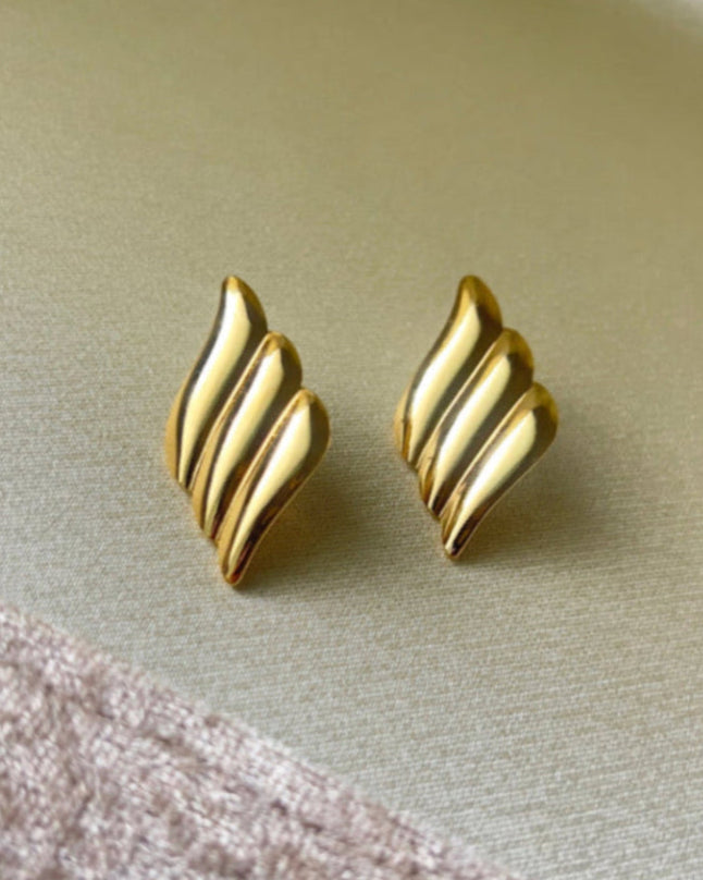 Ripple earrings