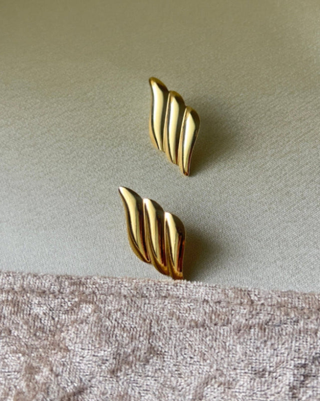Ripple earrings