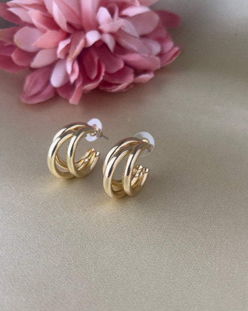 Triloop Hoop Earring