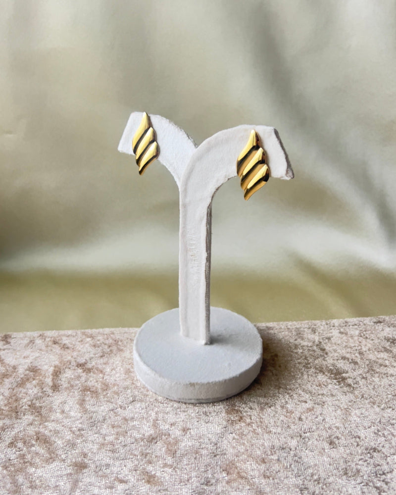 Ripple earrings