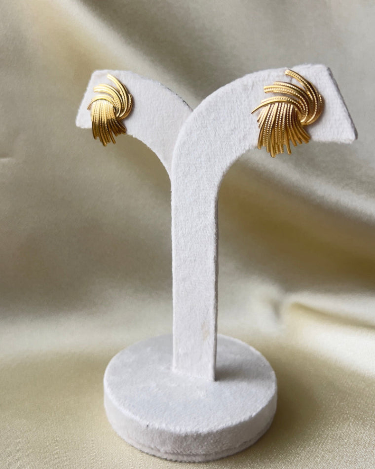 Classy Fringe Studs
