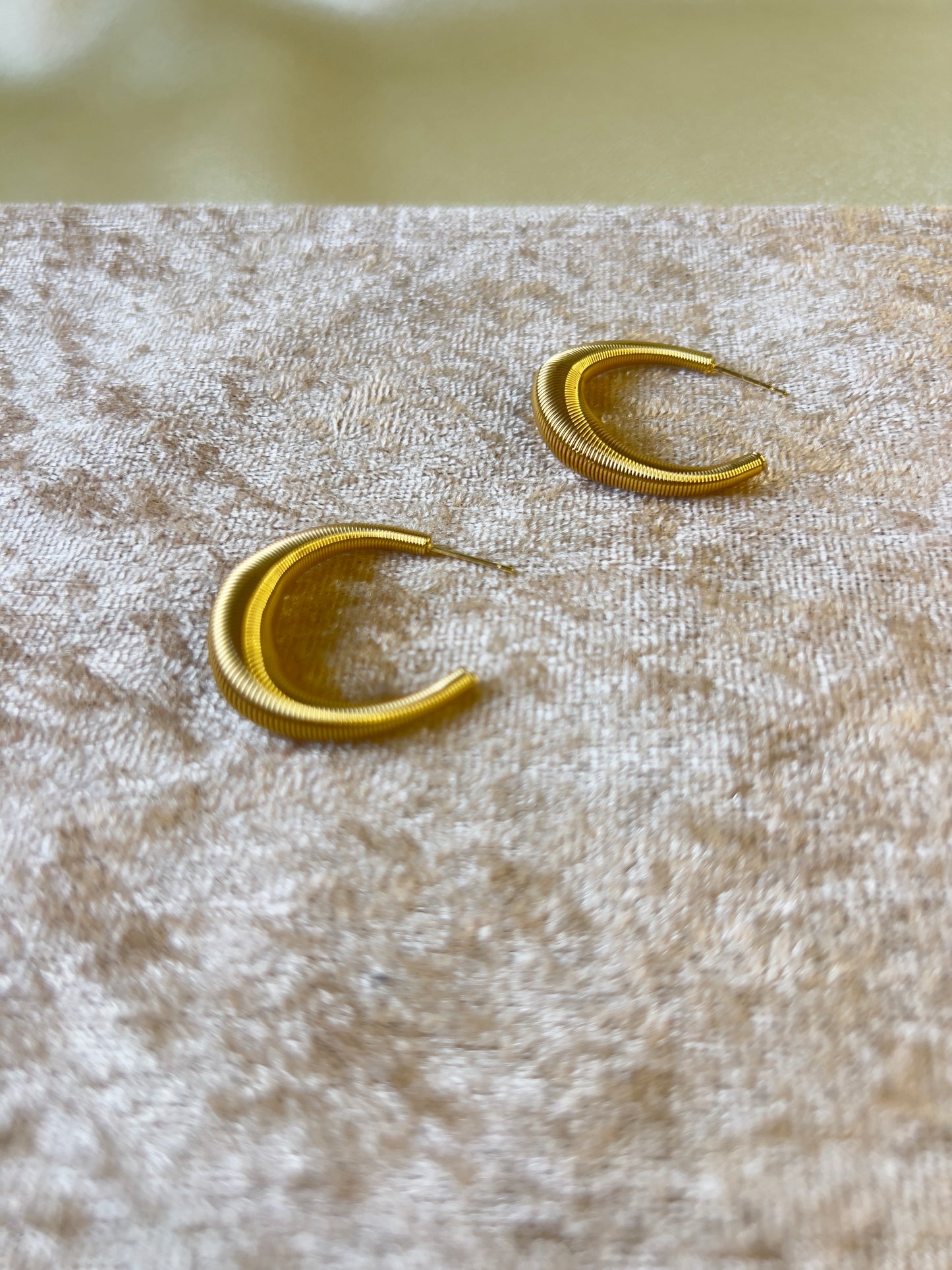 Cleo Coil Hoops