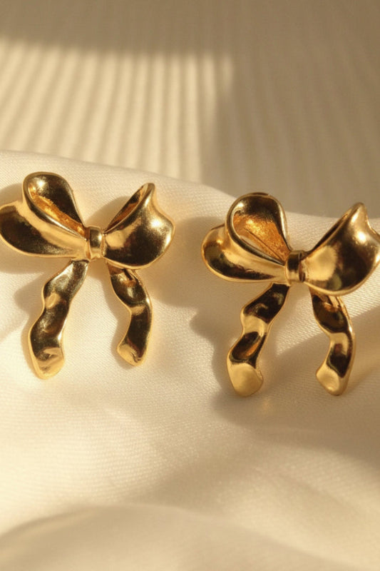 Bow Stud Earring