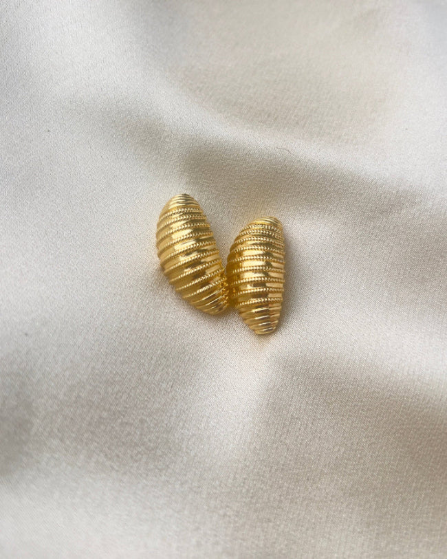 Cocoon Statement Earring