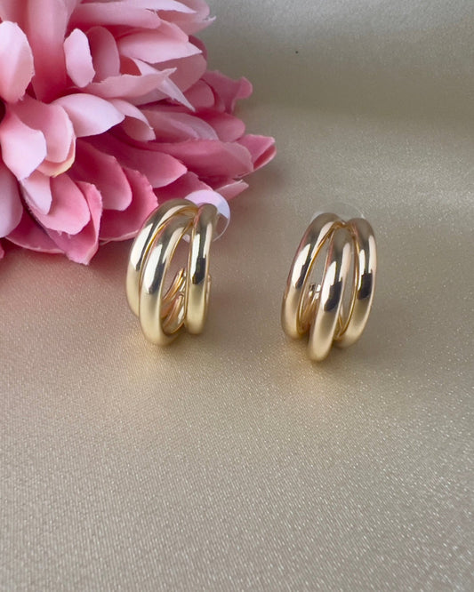 Triloop Hoop Earring