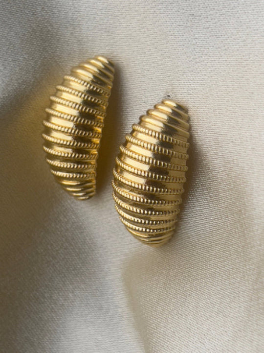 Cocoon Statement Earring