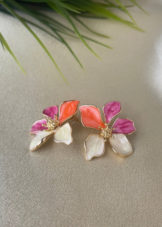 Flora Tangeri Statement Earring
